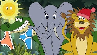 Download lagu Down in the Jungle! Nursery Rhyme for babies and toddlers from Sing and Learn! mp3