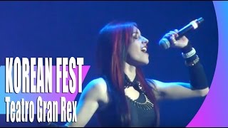 Flor Hitomi - Teatro Gran Rex - Covers (En vivo) - Korean Music Fest 19/09/15