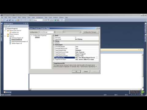 Creating Reports with SSRS 2012 Tutorial Deploy Drillthrough Reports | packtpub com