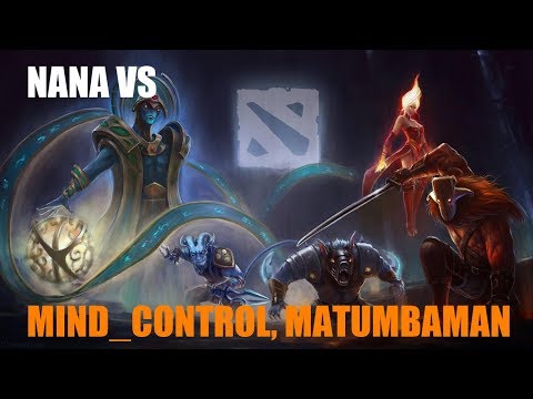 Nana [Viper] No Mercy to MinD_ContRoL, Matumbaman | 11-1 K-D | Allies Crystallize | Dota 2 Pro Gamep