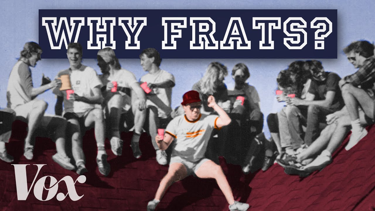 What are fraternities and why do some students join them?