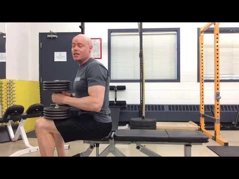 Quick Tip: How to get heavy dumbbells into position for the DB Bench Press