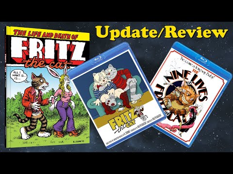 Fritz the Cat Graphic Novel/Blu-ray Update/Review #FritzTheCat #RobertCrumb #Review
