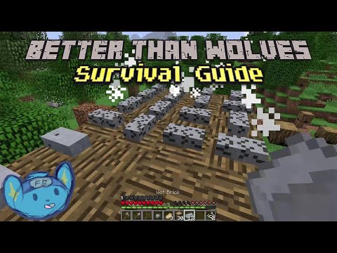 Gathering Clay for Progress - EP2 Better Than Wolves (Minecraft) Survival Guide