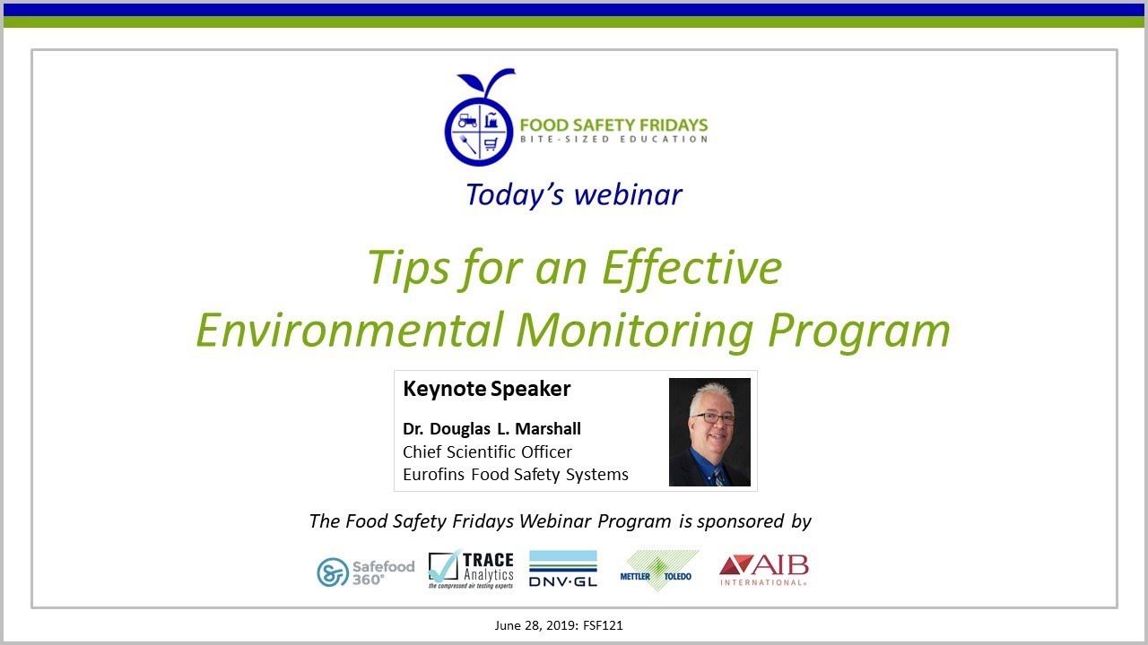 Tips for an Effective Environmental Monitoring Program