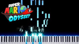 Poolside Rest - Super Mario Odyssey (Piano Tutorial)