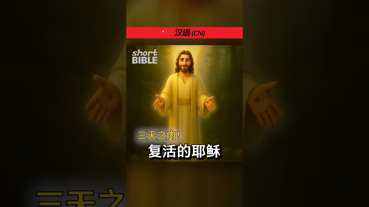 [Short BIBLE] 三天后复活的耶稣!