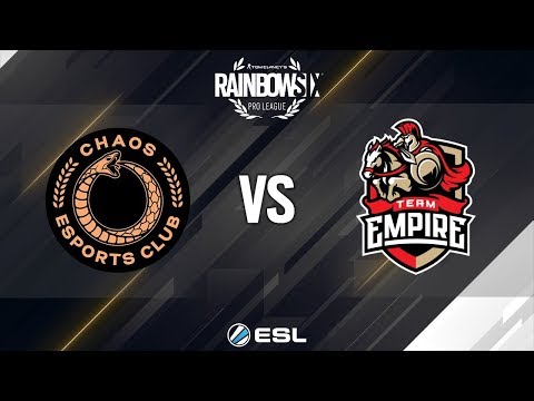 Rainbow Six Pro League - Season 9 - EU - CHAOS vs. Team Empire - Week 4