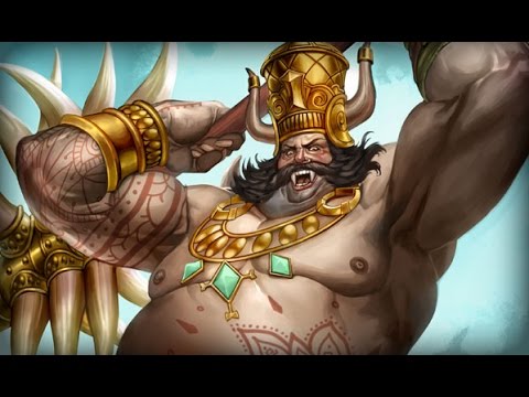 Smite Gameplay Assault - Kumbhakarna