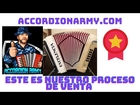 Enviamos este acordeon EXCELENCIA a California!!📦