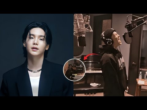 What I Discovered from Suga's Secret Recording Session!
