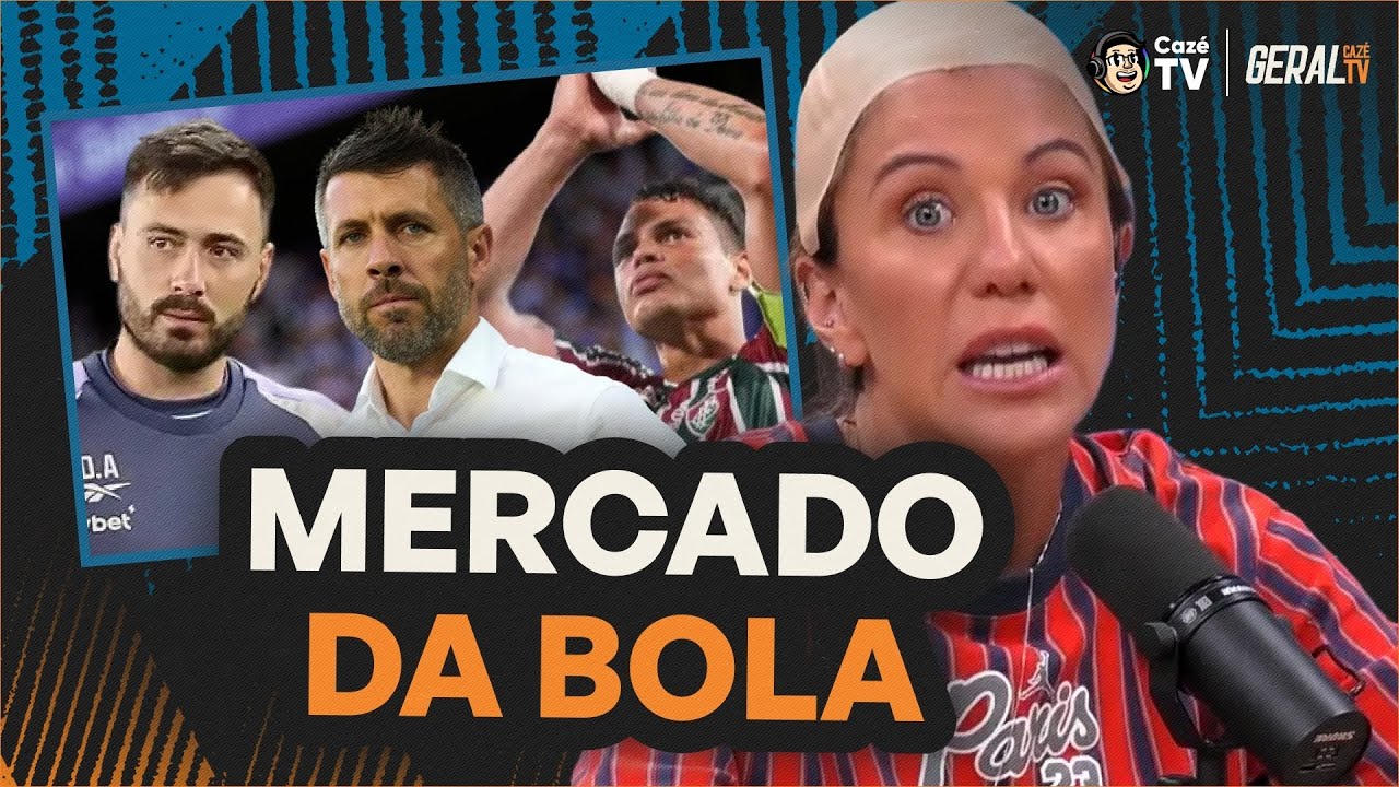 ANCELOTTI FORA DO BOTAFOGO, THIAGO SILVA FORA DO FLUMINENSE E NOVO TÉCNICO DO INTER | GERAL CAZÉTV