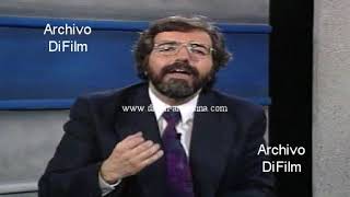 Oscar Cardozo - Domingo Cavallo la educacion se cae a pedazos 1993
