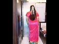 Make To Female In Bridal Silk Saree Wearing Earrings ️