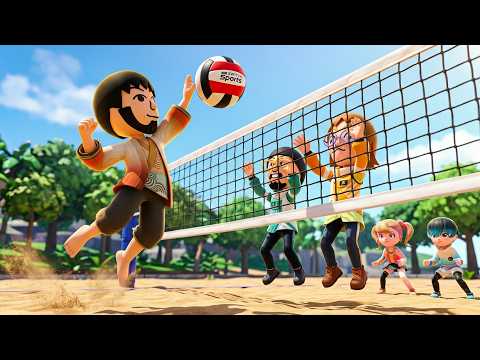 VOLLEYBALL entzieht mir meine SEELE in Nintendo Switch Sports Resort