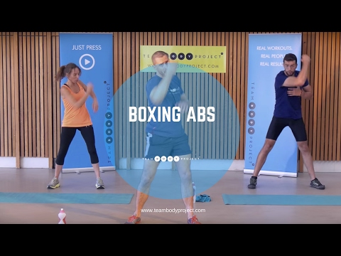 NEW Body Project Boxing Abs cardio workout from home