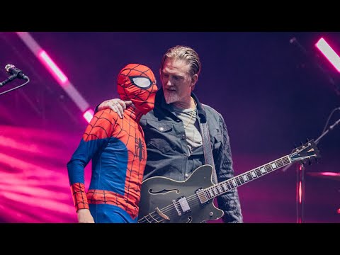 Spider-Man joins Queens of the Stone Age on the Main Stage of Rock Werchter 2023!