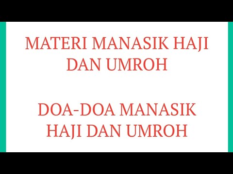 ILMU MANASIK