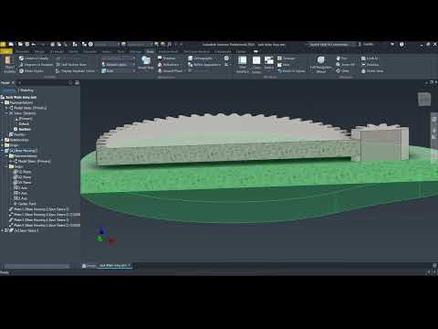 Autodesk Inventor Tutorial - Screw Jack (Part 1)