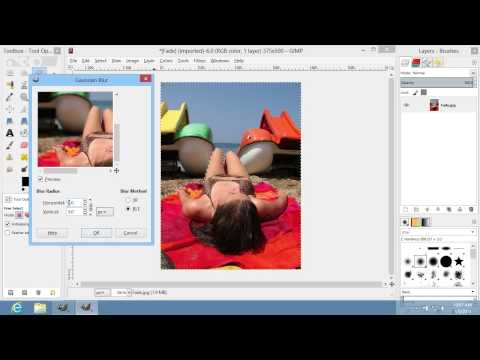 How to Emboss Text in GIMP