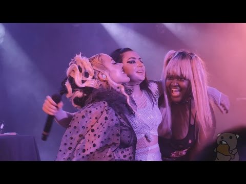 CHARLI XCX BROOKE CANDY CUPCAKKE - LIPGLOSS GH5 4K 60FPS VERSION 3/12/17