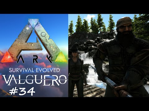Ark Valguero #34 What fun taming the Chalicotherium & Bee and Bear Chaos Let's Play German