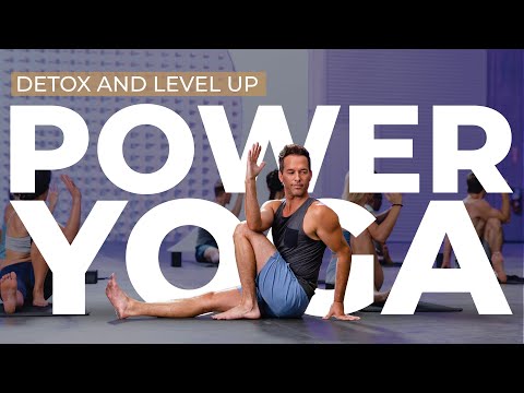 60min. Power Yoga "Detox" Class with Travis Eliot - Level Up 108 Program