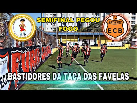 Bastidores da Semifinal da Taça das favelas - Batistini x Jogada Certa