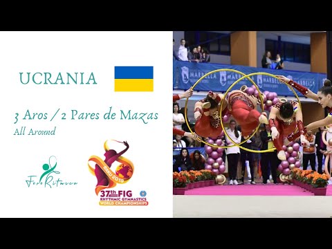 Ucrania 3 Aros/4 Mazas - Campeonato del Mundo Baku 2019