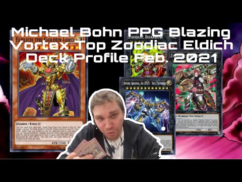 Michael Bohn Top 4 PPG Blazing Vortex Regional Zoodiac Eldich Feb. 2021 Deck Profile