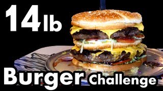 14lb "Big Mac" Burger Challenge | Matt Stonie