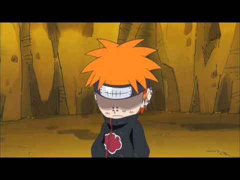 Akatsuki on Naruto SD [Hidan Laughs at Pein].mp4