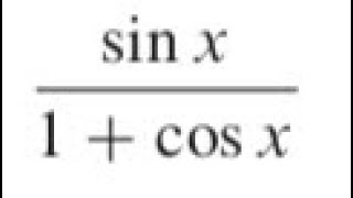Find the derivative of y=cosx-1 with respect to x