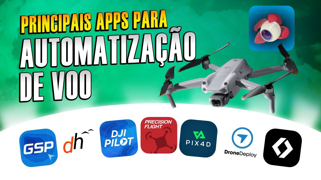 PRINCIPAIS APLICATIVOS DE VOO AUTOMATIZADO PARA MAPEAMENTO E INSPEÇÃO COM DRONES