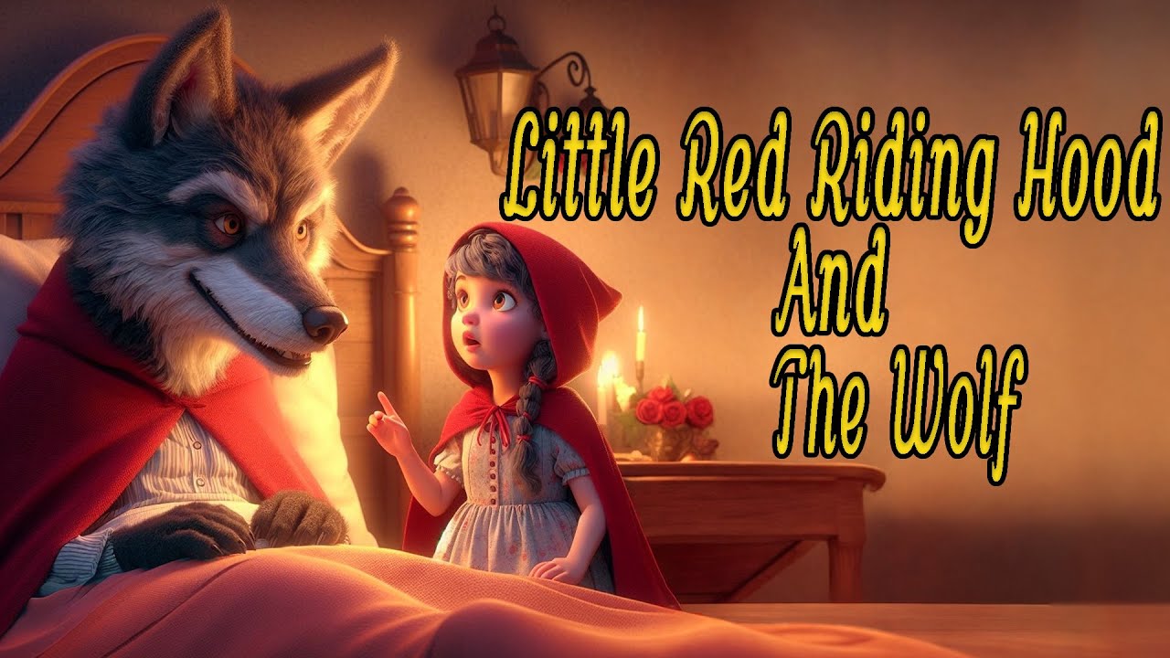 Little Red Riding Hood and The Wolf Story | Little Red Riding Hood Story Telling in English