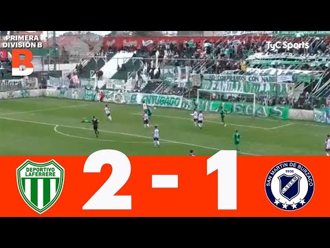 Deportivo Laferrere 2-1 San Martín (B) | Primera División B | Fecha 6 (Clausura)