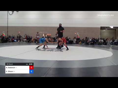 85 Kg Rr Rnd 2 - Alexandra Sedwick, TX Vs Epenesa Elison, CA