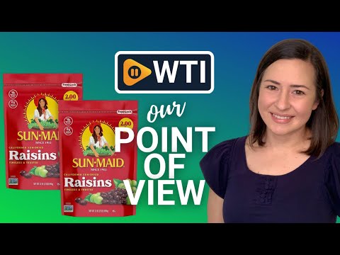 Sun-Maid California Sun-Dried Raisins - WTI product video review