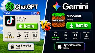 ChatGPT vs Gemini Sıfırdan App Store Yapıyor! (sonuç HARİKA!)