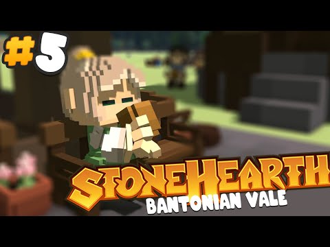 Massive Stonehearth ACE Update - Building a Beautiful Street - Ep 5