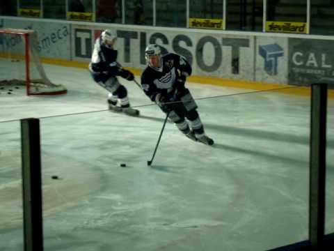 HCC - Langenthal 15.02.09 Morant à l'entraînement d'avant match !