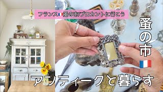 アンティークと暮らす蚤の市散策🌿“じゃない”使い方でもいい🌿購入品紹介【フランス🇫🇷蚤の市に行こう208】