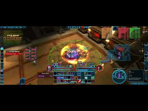 SWTOR 7.4 SnV - City (Gold Team) + Ops Chief  Nim - Tank POV (OA)