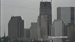 June 1991 :: Charlotte, NC skyline construction taken with Sony CCD-F77 8mm