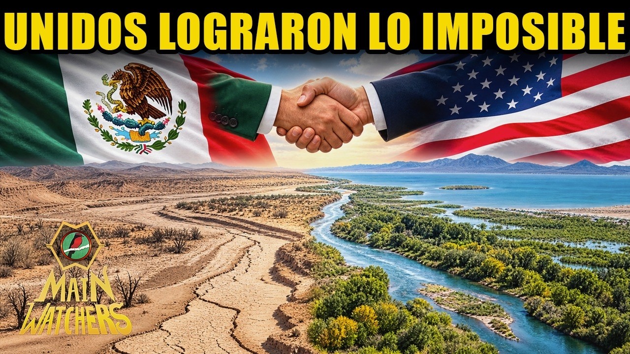 EE.UU y MÉXICO se UNIERON para REVIVIR un RÍO