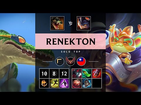 Renekton Top vs Rumble - TW Grandmaster Patch 25.17