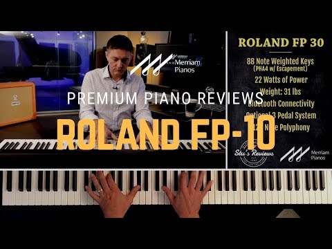 🎹 Roland FP-10 Digital Piano Review & Demo | SuperNATURAL Piano, Bluetooth Audio, PHA-4 Action 🎹