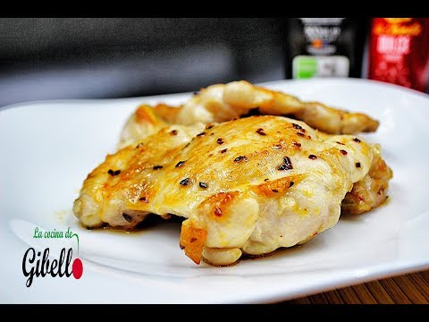 Recetas de Pollo al pimentón ahumado con picada de avellanas tostadas