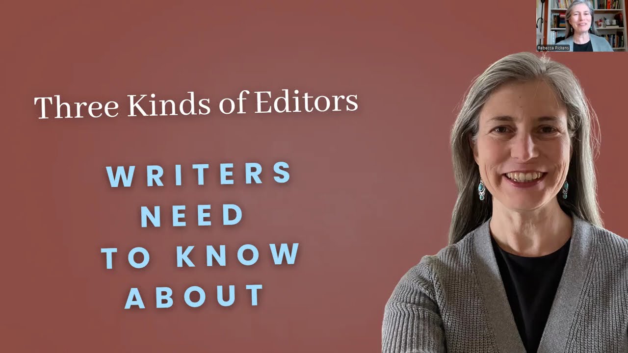 Three Kinds of Editors Writers Need to Know About