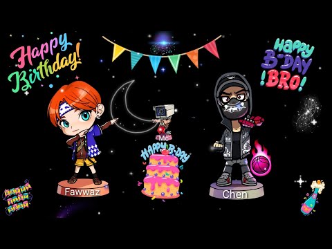 Fawwaz GamePlay: Happy Birthday To Chen And Faw